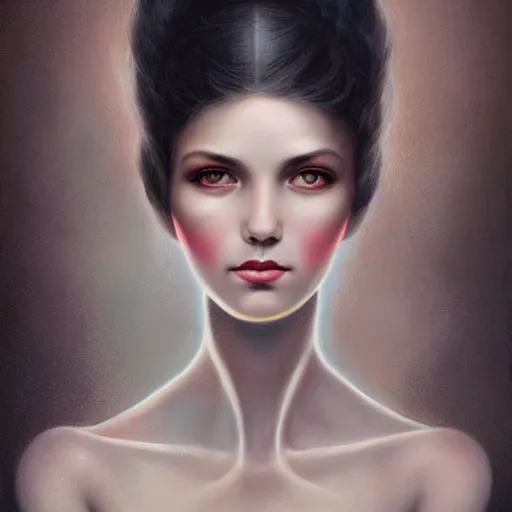 Image similar to portrait by Tom Bagshaw