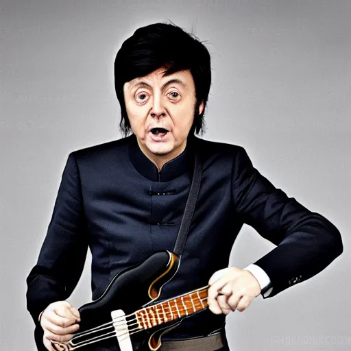 Prompt: Chinese Paul McCartney