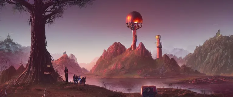 Image similar to snoop dogg, an epic fantasy, Morrowind, Vivec City, dramatic lighting, cinematic, establishing shot, extremely high detail, art by banksy, cinematic lighting, artstation, by simon stalenhag