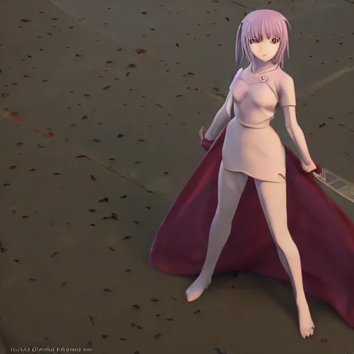 Image similar to fate / stay night, ufotable art style, 8 k, octane render, unreal engine 5