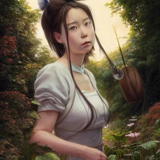 Prompt: portrait of a totoro woman, detailed, centered, digital painting, artstation, concept art, studio ghibli, donato giancola, Joseph Christian Leyendecker, WLOP, Boris Vallejo, Breathtaking, 8k resolution, extremely detailed, beautiful, establishing shot, artistic, hyperrealistic, beautiful face, octane render