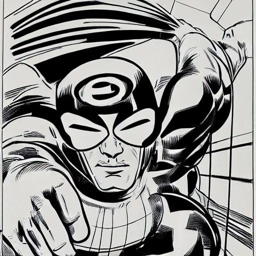 Image similar to superhero, clear focus, sharp focus, smooth, comic style, art by jack kirby