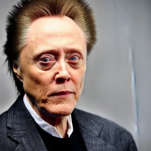 Image similar to exact real christopher walken photo