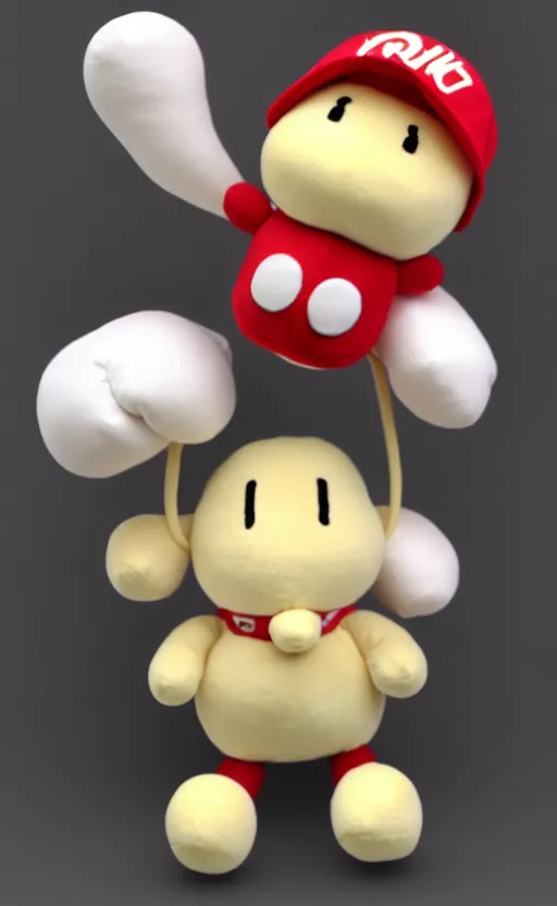 Image similar to mr. saturn plush render