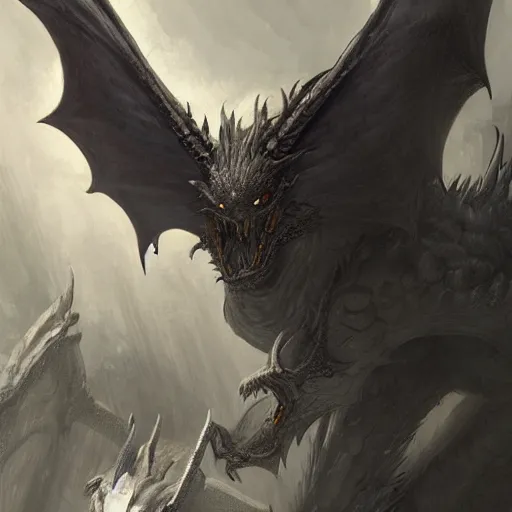 Prompt: a portrait of a grey old ,dragon!, dragon!,man, dragon!, dragon!, dragon!,dragon!, dragon!, dragon!, dragon!, dragon!,dragon!, dragon!, dragon!, dragon!, horns!, werewolf, epic fantasy art by Greg Rutkowski
