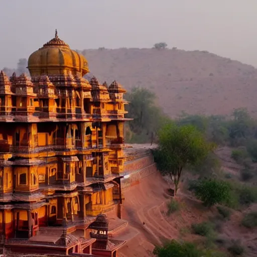 Image similar to photo of Rajasthan India Mysterious Morning Travel