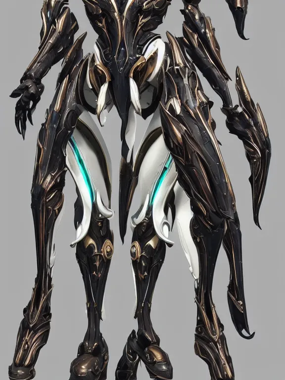 Image similar to extremely detailed front shot, low shot, of a beautiful elegant saryn warframe, that's a giant beautiful stunning anthropomorphic robot female dragon with metal cat ears, posing elegantly, detailed sharp robot dragon paws for feet, thick smooth warframe legs, streamlined white armor, long elegant tail, two arms, two legs, long tail, detailed warframe fanart, destiny fanart, high quality digital art, giantess art, furry art, realistic digital art, warframe art, Destiny art, furaffinity, DeviantArt, artstation, 8k HD, octane render