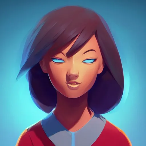 Image similar to face icon stylized minimalist nintendo, loftis, cory behance hd by jesper ejsing, by rhads, makoto shinkai and lois van baarle, ilya kuvshinov, rossdraws global illumination