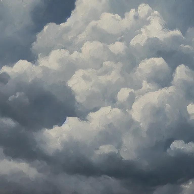 Prompt: a beautiful painting of every cloud has a silver lining, highly detailed, 8 k resolution, trending on artstation