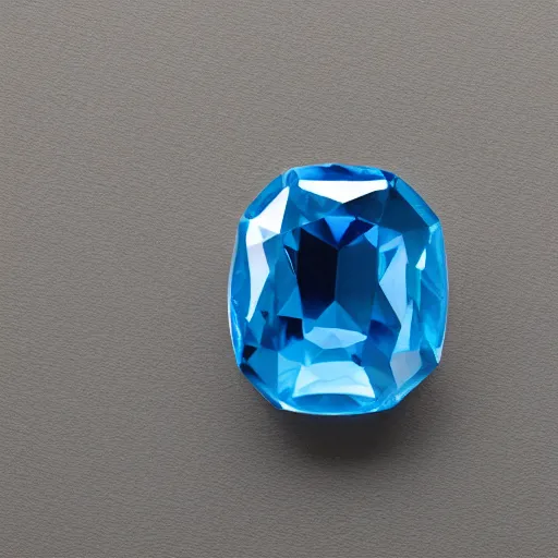 Image similar to a blue cystal