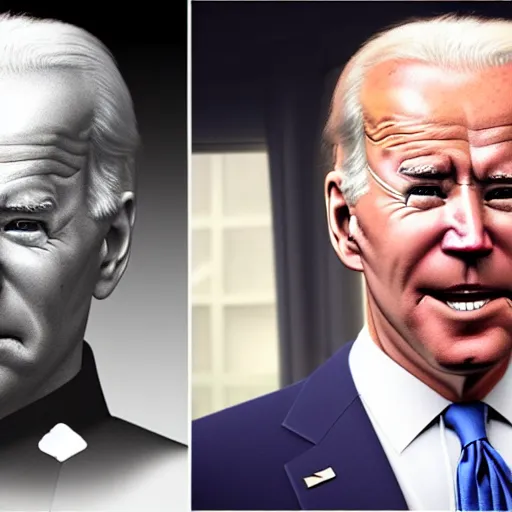 Prompt: joe biden 1 8 0 0 s train conductor uniform, photorealistic, ultra high detail, 8 k