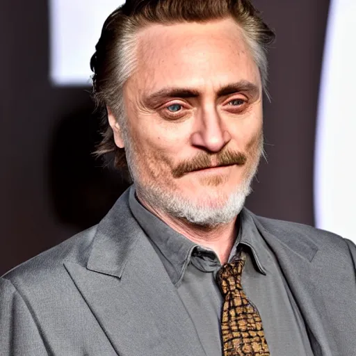 Image similar to joaquin Phoenix christopher walken