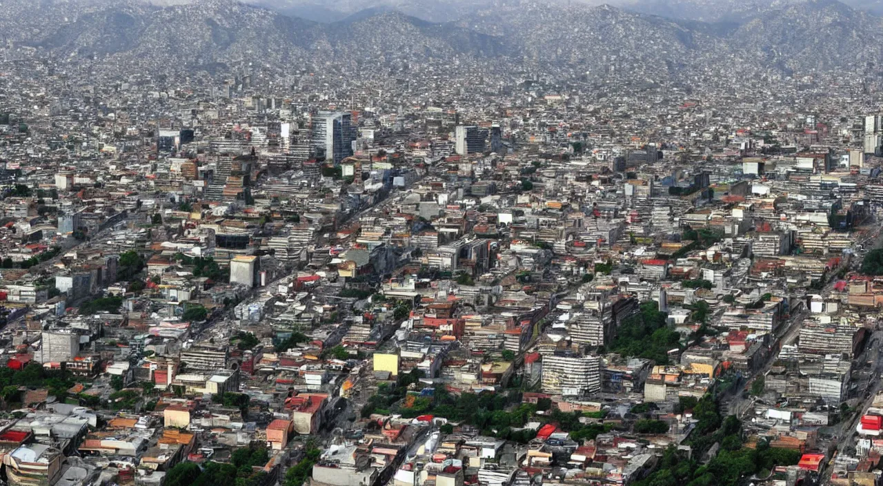 Prompt: Mexico City, hyperrealistic, beautiful