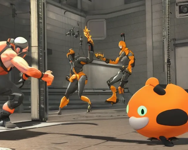 Image similar to gordon freeman in super smash bros ultimate leak