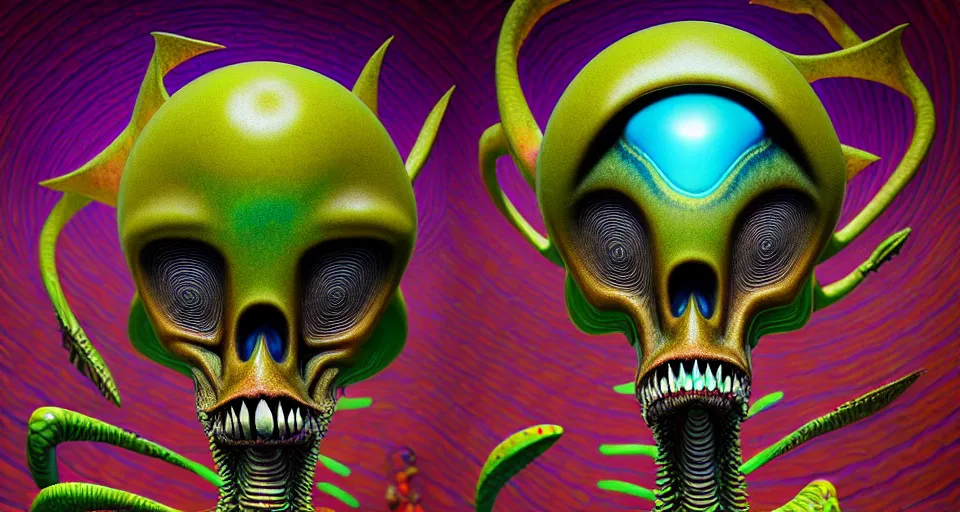 surreal portrait statue of alien skeleton shark as a Stable Diffusion