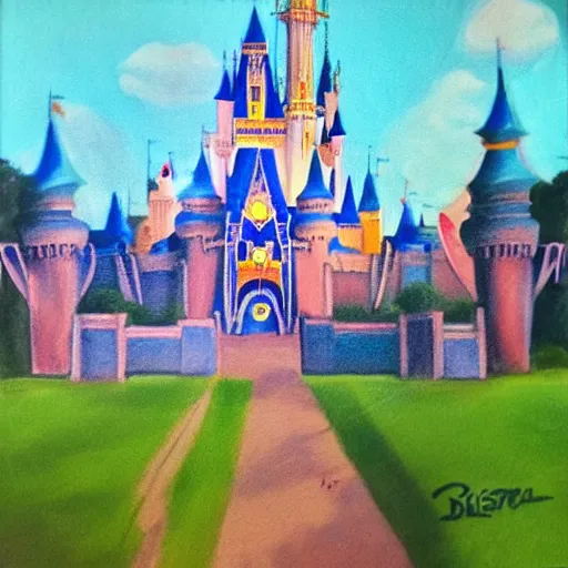 Prompt: Art by Disney