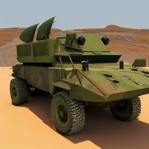 Image similar to Very very very very highly detailed Watermelon military HIMARS vehicle with epic weapons, on a battlefield in russian city as background. Less Watermelon a lot more military HIMARS vehicle, Photorealistic Concept 3D digital art rendered in Highly Octane Render, epic dimensional light