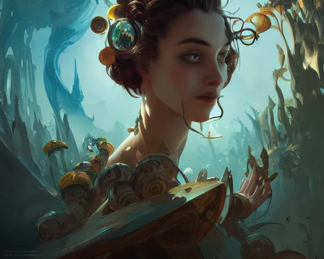 Image similar to photography of roberto matta, deep focus, d & d, fantasy, intricate, elegant, highly detailed, digital painting, artstation, concept art, matte, sharp focus, illustration, hearthstone, art by artgerm and greg rutkowski and alphonse mucha