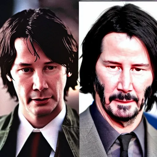 Image similar to Keanu reeves in Harry Potter