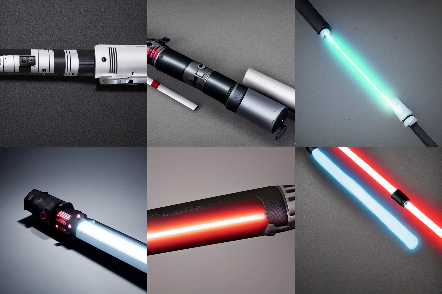 Prompt: photograph of a lightsaber designed by tesla, product photography, 8 k