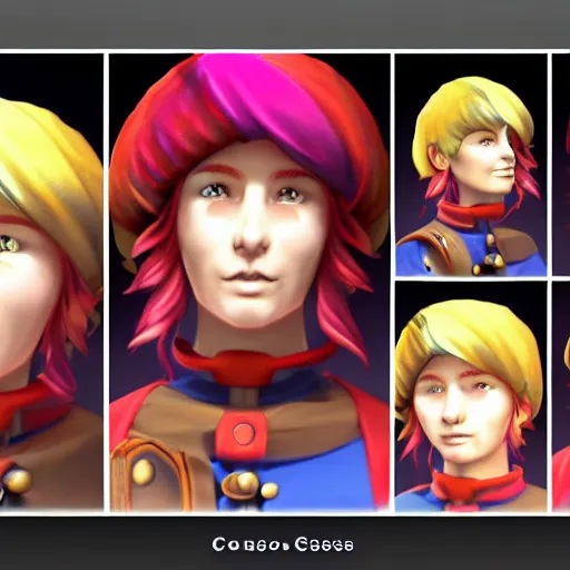 Prompt: Serge from Chrono Cross, character portrait, hyperdetail, realistic, 8k
