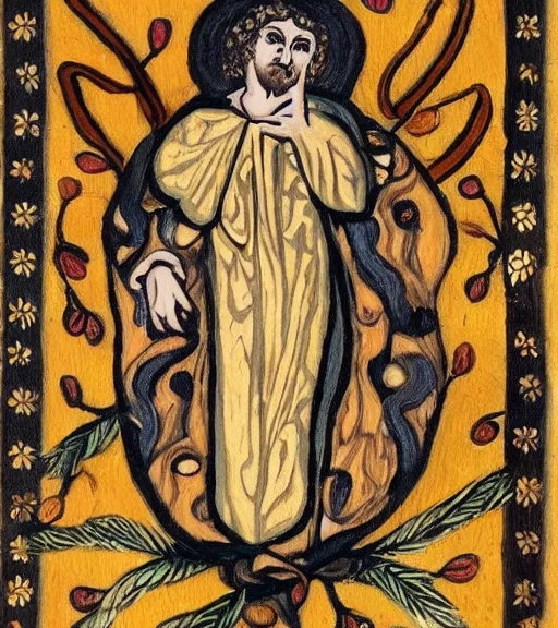 Image similar to god as a Hummel, intricate, super detailed, stylistic art,