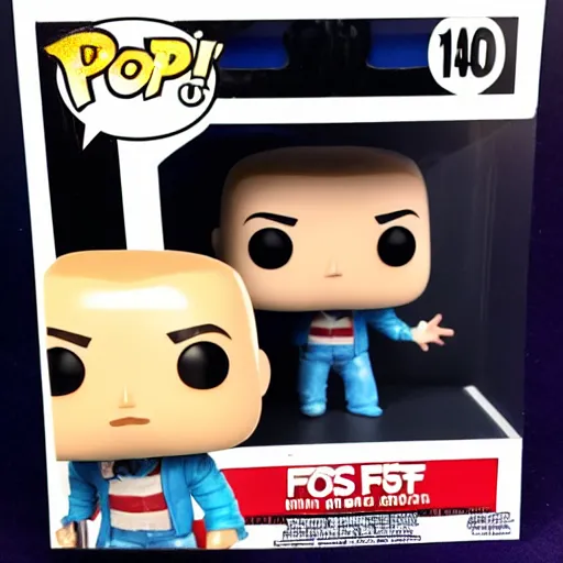 Image similar to funko pop of isaac foster