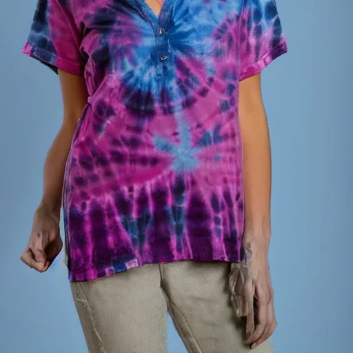 Image similar to tie-dyed shirt