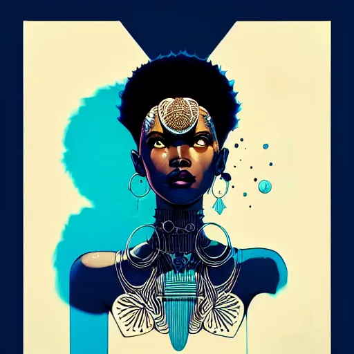 Image similar to portrait soft light, by killian eng and joe fenton and martin deschambault and conrad roset, inspired by afropunk and art deco, brown and blue, etching, fine, sharp high detail,