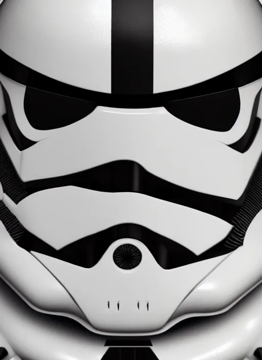 Image similar to intricate hyper detailed ultra sharp star wars stormtrooper helmet material is!!! watermelon!!!, up close shot, sharp focus, global illumination, radiant light, archimboldo!!!, alexandre ferra, irakli nadar, octane render, unreal engine, 4 k, ultra hd,