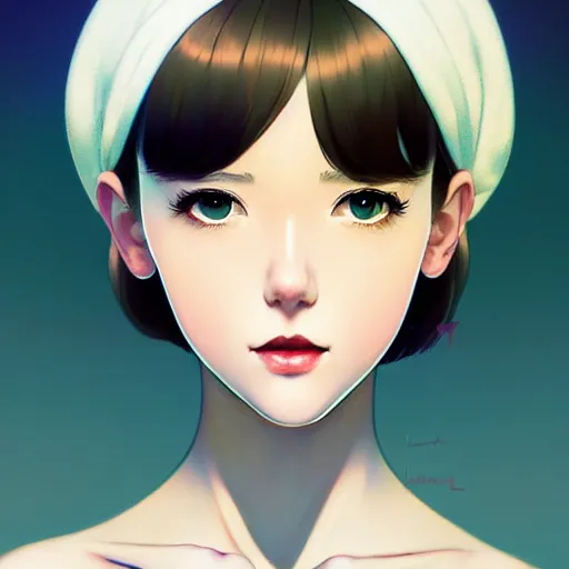 Image similar to a beautiful slim dainty singer girl hurts you, art by ilya kuvshinov and lois van baarle and ross tran and range murata and artgerm and andy warhol, norman rockwell, digital art, highly detailed, profile picture, intricate, sharp focus, mystical trending on artstation hq, deviantart, pinterest, unreal engine 5, 4 k uhd image