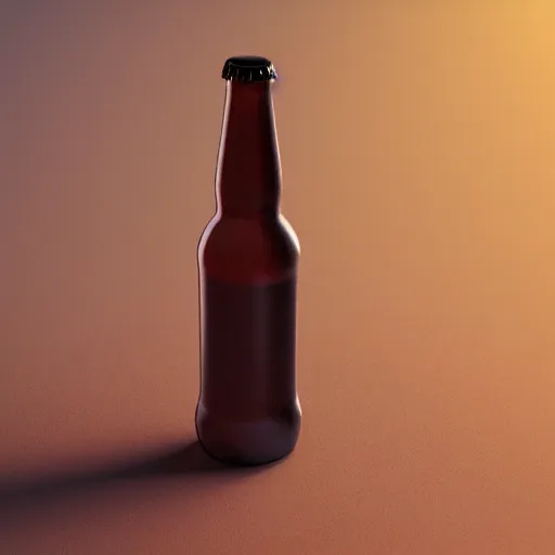 Image similar to photo of a beer bottle on the table, ultra realistic, ray tracing, ultra detailed, manly design, cyberpunk, award winning photography, trending on artstation