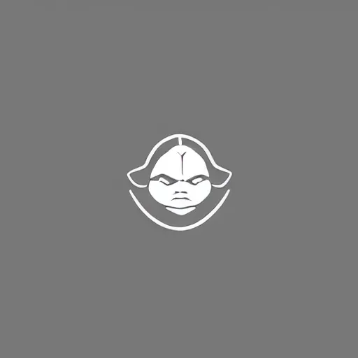 Image similar to Yoda minimalism logo