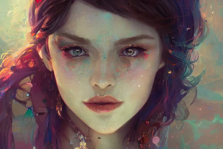 Prompt: a beautiful bohemian girl, intricate, highly detailed, digital painting, artstation, official media, anime key visual, concept art, rich vivid colors, ambient lighting, sharp focus, illustration, art by wlop