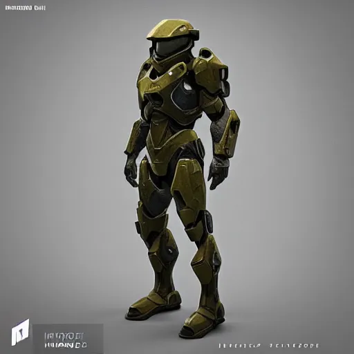 Image similar to mushroom man armor set for master chief, halo infinite, character design, octane render, cinema 4 d, award winning, beautiful aesthetic design, unreal engine 5, ultra detailed