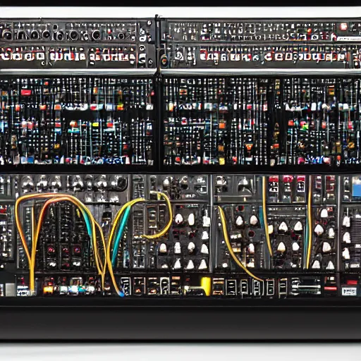 Image similar to a giant modular synth