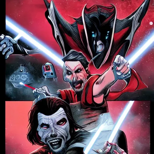 Image similar to morbius in star wars