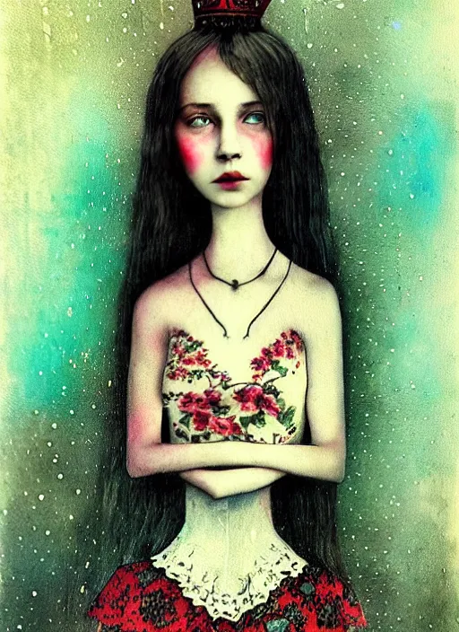 Image similar to a portrait of a pretty young lady by alexander jansson