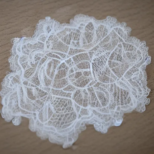 Image similar to a lace ghost