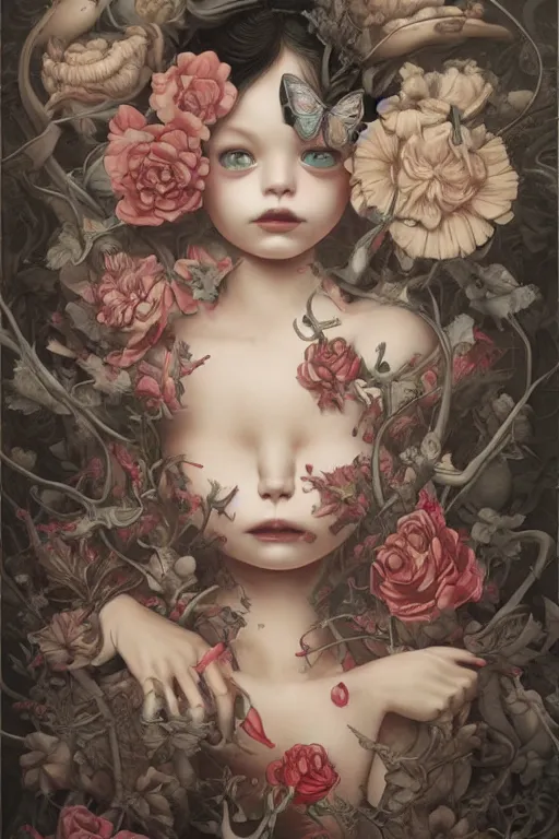 Prompt: by james jean, by mark ryden, by ross tran, by greg rutkowksi