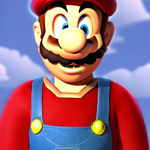 Prompt: Chris Evans as Mario, movie screenshot