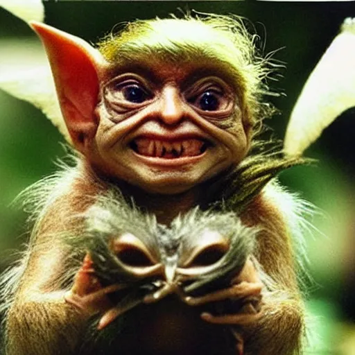 Image similar to “Donald trump as a gremlin”