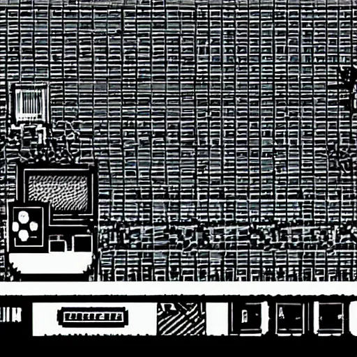 Prompt: screenshot from the gameboy camera.