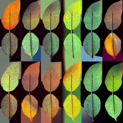 Image similar to photoshop brush set of leaves