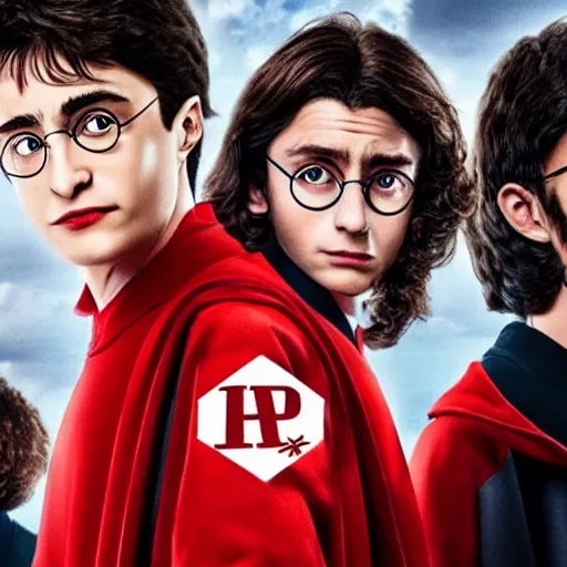 Prompt: harry potter in money heist