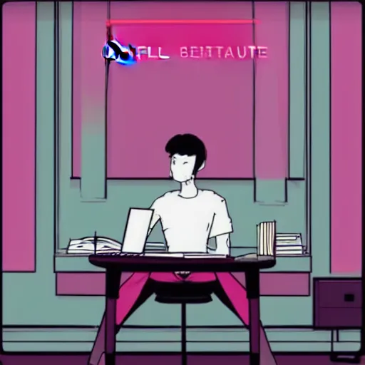 Image similar to seductive lofi beats to study and relax to