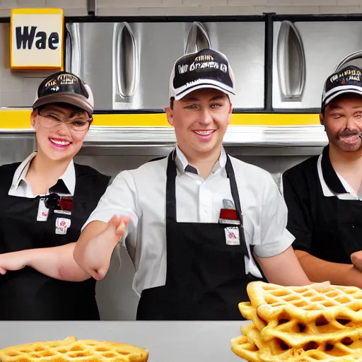 Image similar to wafflehouse employee's