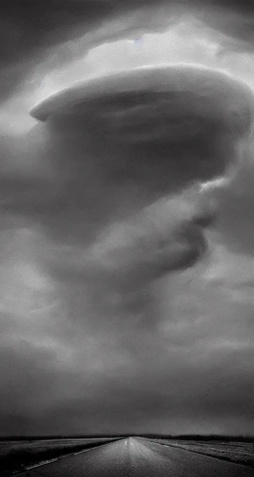 Prompt: hyperrealistic fantasy artwork of tornado storm