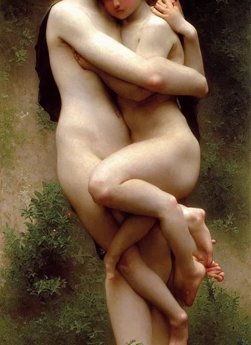 Image similar to most beautiful painting in the world by william - adolphe bouguereau, john singer sargent