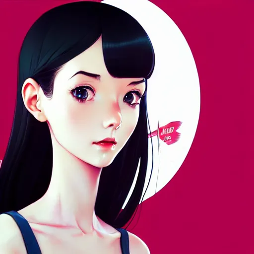 Image similar to a beautiful slim dainty singer girl hurts you, art by ilya kuvshinov and lois van baarle and ross tran and range murata and artgerm and andy warhol, norman rockwell, digital art, highly detailed, profile picture, intricate, sharp focus, mystical trending on artstation hq, deviantart, pinterest, unreal engine 5, 4 k uhd image